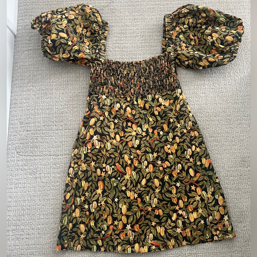 Farm Rio Puff Sleeve Dress